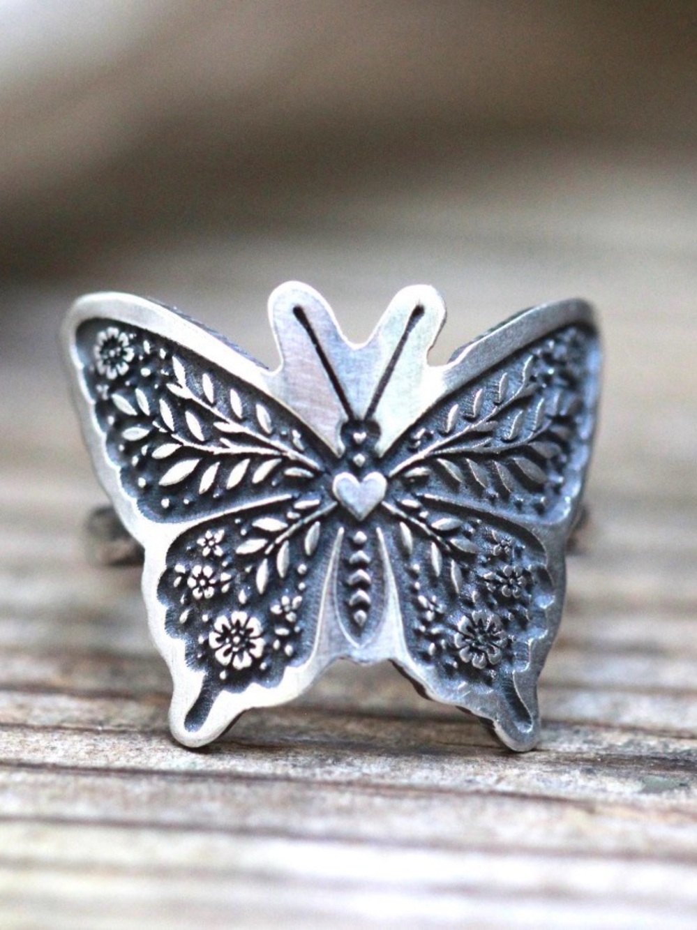 Butterfly Silver Ring